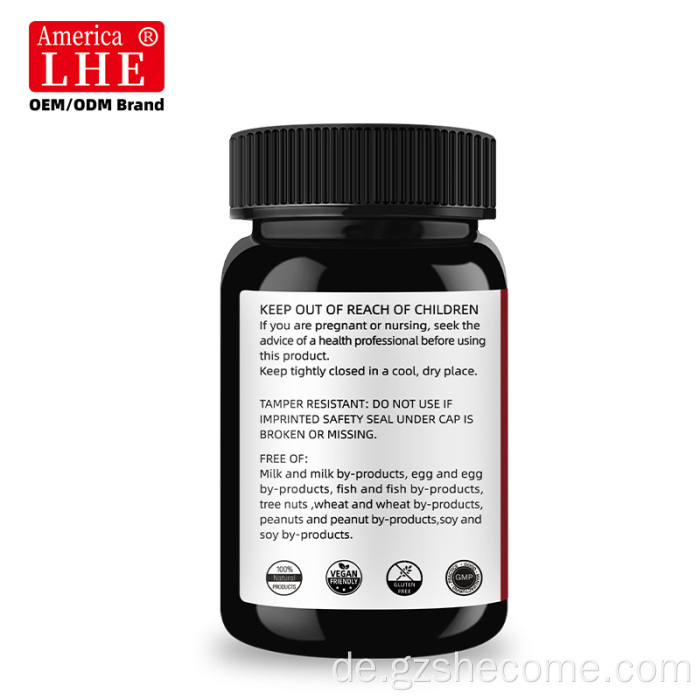 Shecome CoQ10 Heart Health Natürliches Coenzym Q10-Ergänzungsmittel